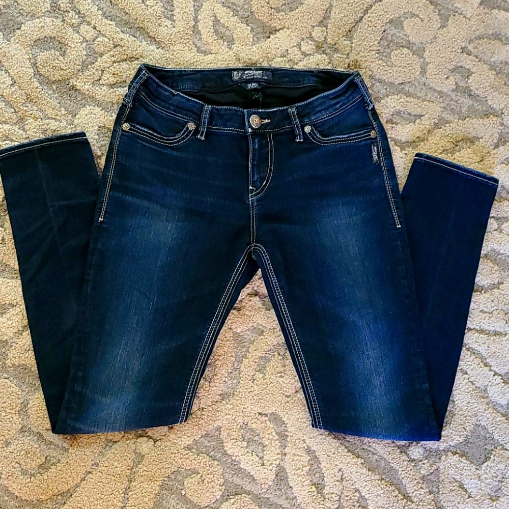 Silver SUKI Jeans